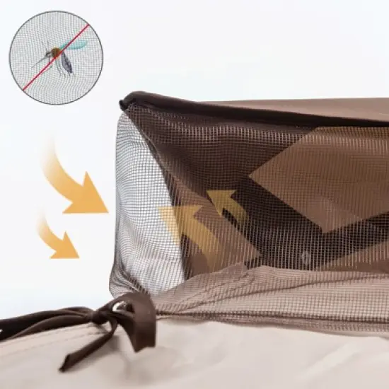 UPTIOT 11 Ft. W x 11 Ft. D Steel Pop-up Gazebo image {8}