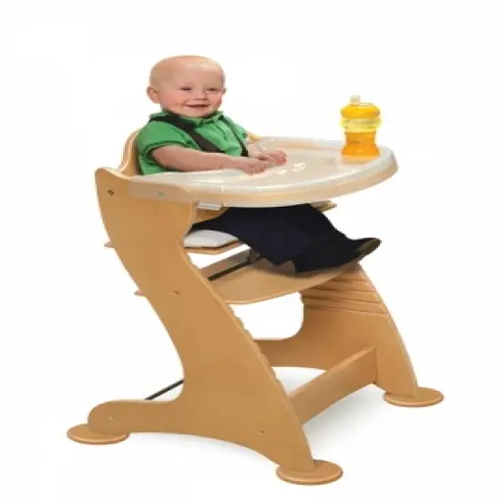 Badger Basket Embassy Adjustable Wood High Chair image {3}