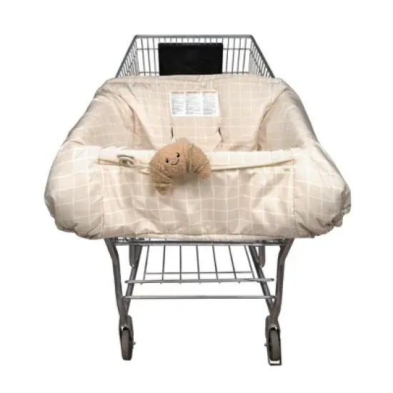 Boppy Shopping Cart Cover - Cute Almond Croissant image {8}
