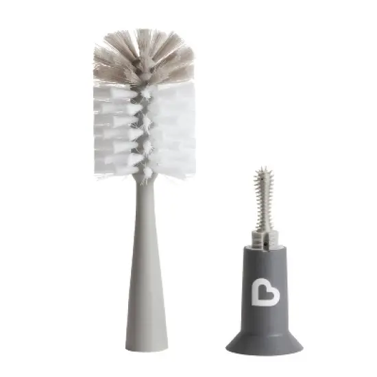 Munchkin Bristle Bottle Brush - Gray image {7}