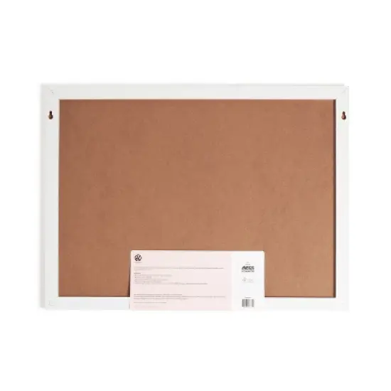 U Brands 17"x23" Thin D&eacute;cor Frame Dry Erase Calendar White image {4}