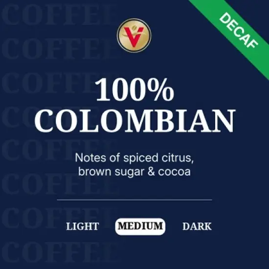 Victor Allen's Coffee Decaf 100% Colombian, Medium Roast, 80 Count, Single Serve Coffee Pods for Keurig K-Cup Brewers image {1}
