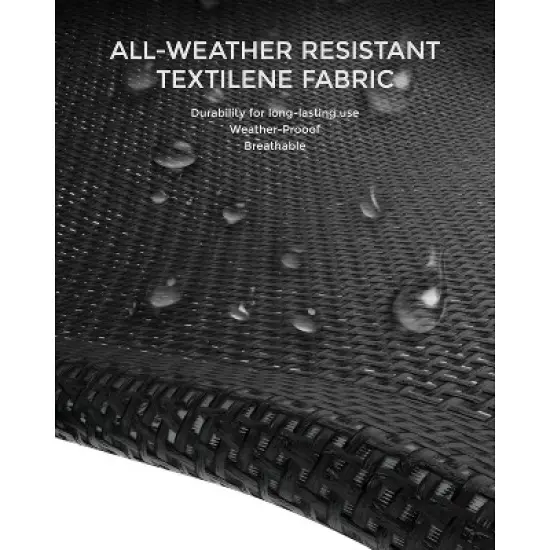 Patio Chaise Lounge Set of 3, Outdoor Pool/Beach Sunbathing Lawn Lounger with Arm & Side Table, for Poolside, Backyard image {4}