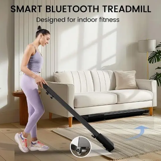 DeerRun Portable Walking 2.5HorsePower Mini Treadmaill image {5}