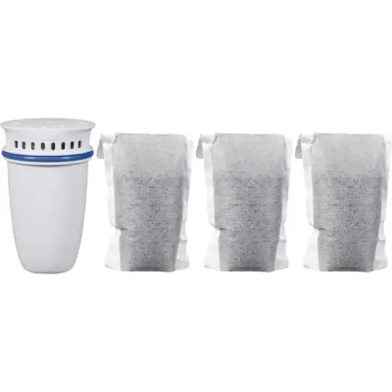 Brita Refillable Filter Starter Kit 3pk: Replacement Water Filters for Pitchers & Dispensers, Filters Chlorine image {1}