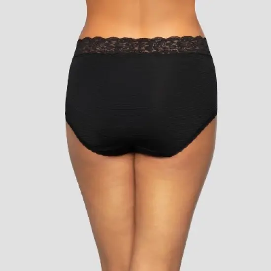 Vanity Fair Womens Flattering Lace Brief, 3 Pack 13384 image {2}