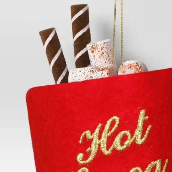 Christmas Hot Cocoa Cup Ornament - Wondershop&trade; image {2}