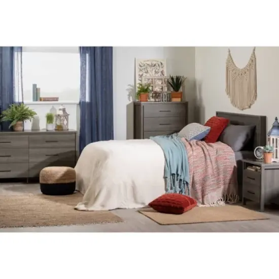 Gravity Headboard - Queen - Gray Maple - South Shore image {2}