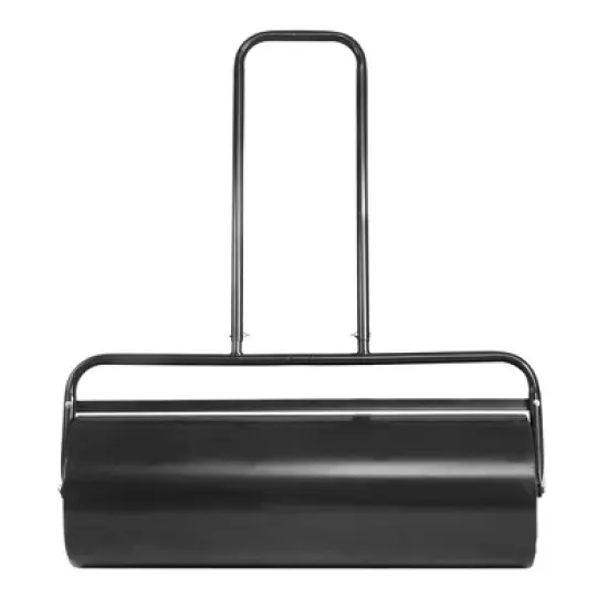 Costway 13-Gallon Lawn Roller Heavy-Duty Steel Push/Pull Sod Roller 24'' x13'' Black image {6}