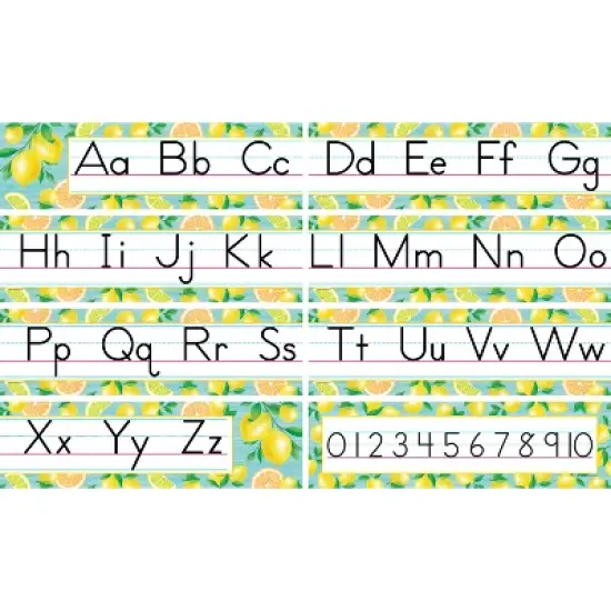 Teacher Created Resources&reg; Lemon Zest Traditional Printing Mini Bulletin Board Set image {1}