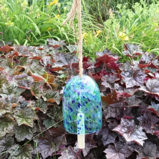 Sunnydaze Outdoor Natural Melody Glass Wind Bell Chime image {6}