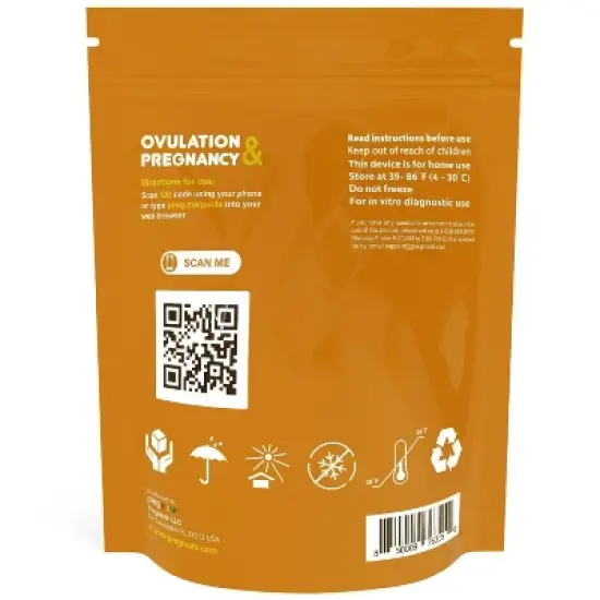 Pregmate 50 Ovulation and 20 Pregnancy Test Strips image {1}