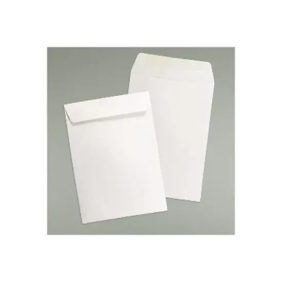 JAM Paper 7.5 x 10.5 Open End Catalog Envelopes White Bulk 500/Box 4120I image {3}