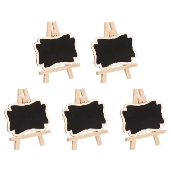 Unique Bargains Wood Detachable Design Smooth Surface Chalkboard image {5}