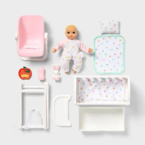 8" Little Baby Doll Set - Gigglescape&trade; image {4}