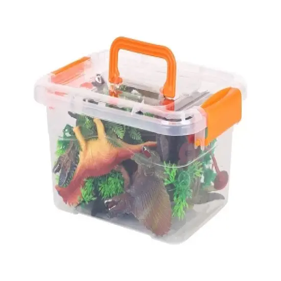 MPM Toy Animal Set - Dinosaur Park Safari Animal Learning Figures Toys Educational Playset For Boys Girls Kids Toddlers 3+ image {4}