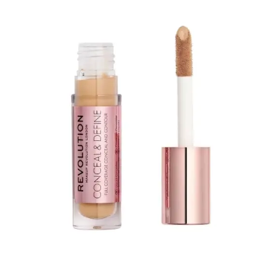 Makeup Revolution Beauty Conceal & Define Concealer - 0.14 fl oz image {12}