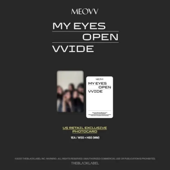 Meovv - Meovv 1st EP Album 'MY Eyes Open Vvide' (Target Exclusive, CD) image {2}
