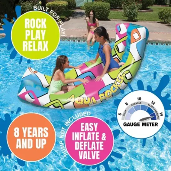Poolmaster Aqua Rocker Pool Lounge Large Swimming Pool Float image {5}