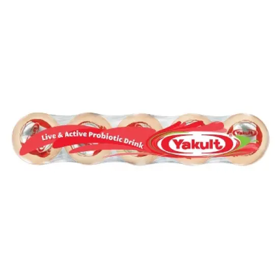 Yakult Nonfat Probiotic Yogurt Drink - 5ct/2.7 fl oz Bottles image {2}