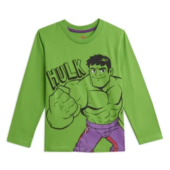 Marvel Avengers Hulk Spider-Man 3 Pack Graphic T-Shirts Toddler image {1}