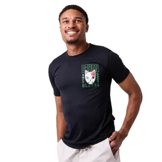 Demon Slayer Chachamaru Men's Black Short Sleeve Performance Dri-Fit Gym  Tee image {1}