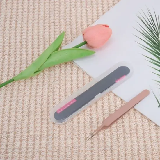 Unique Bargains Portable Straight Pimple Extractor Pink 1 Pc image {5}