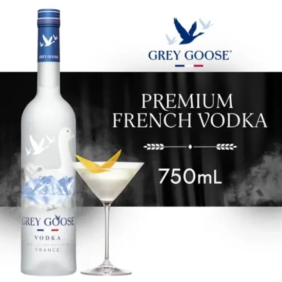 Grey Goose Vodka - 750ml Bottle image {9}