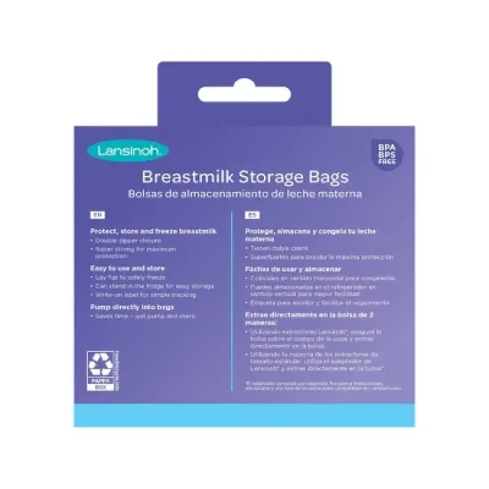 Lansinoh Breast Milk Storage Bags image {8}