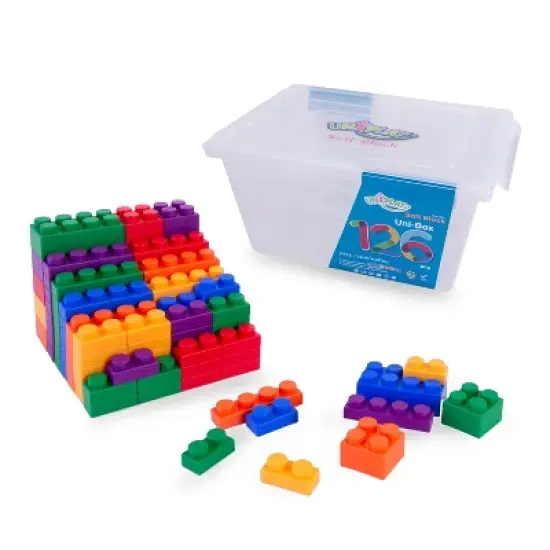 UNiPLAY UNiBOX Soft Building Blocks &mdash; Cognitive Development, Toy Learning Stackable Blocks for Ages 3 Months and Up image {9}