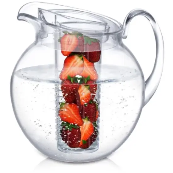Prodyne Big  Fruit Infusion Pitcher -3.5 Quarts image {2}