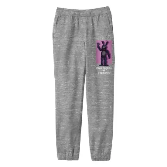Five Nights At Freddy'S Bonnie with Purple Shadow Youth Boys Heather Athletic Pants image {3}