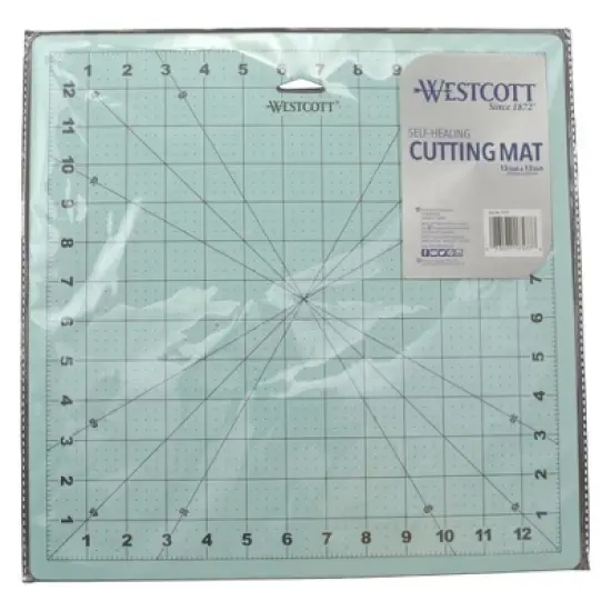 Westcott&reg; Self-Healing Cutting Mat, 12" x 12" image {1}