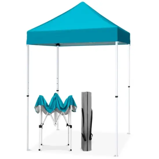 EAGLE PEAK 5x5ft Easy Setup Pop Up Canopy Folding Tent Sun Shelter UV50+ image {25}