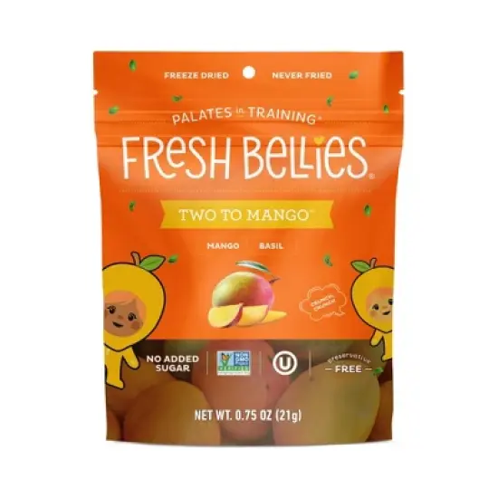 Fresh Bellies Two To Mango Baby Snacks - 0.75oz image {4}