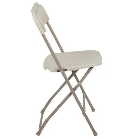 Flash Furniture Hercules&trade; Series Plastic Folding Chair - 10 Pack 650LB Weight Capacity image {12}