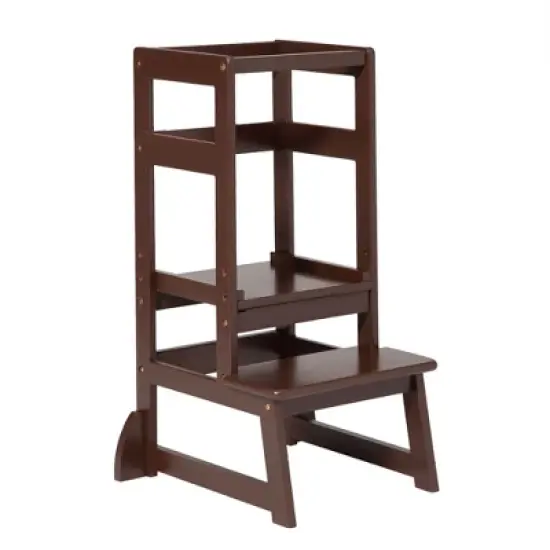 SDADI LT05N Mother's Helper Adjustable Height Kitchen Step Stool, Children Kids Toddlers Counter Level Learning Stool for Kitchen & Bathroom image {9}