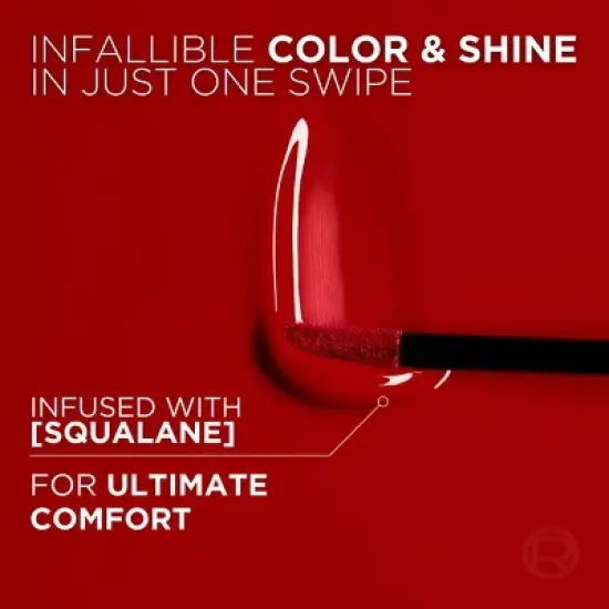 L'Oreal Paris Infallible Lacque Resistance Liquid Lipstick - 0.13 fl oz image {7}