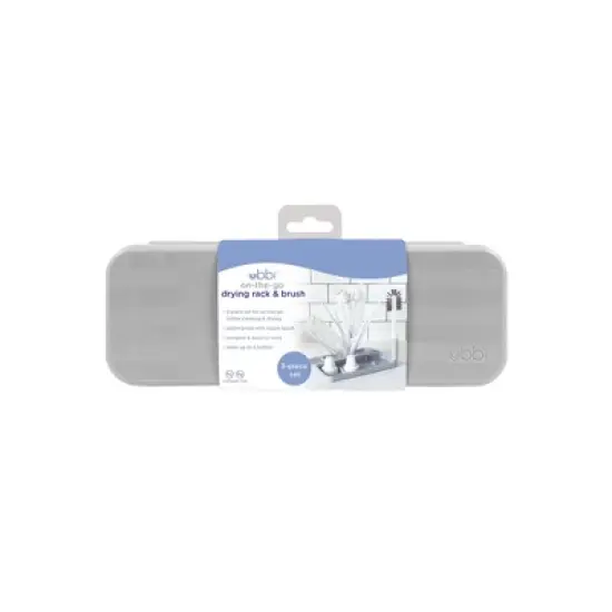 Ubbi On-The-Go Bottle Drying Rack - Gray image {2}