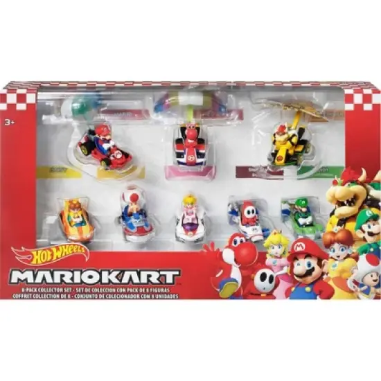 Hot Wheels Mario Kart Glider Vehicle - 8pk image {5}