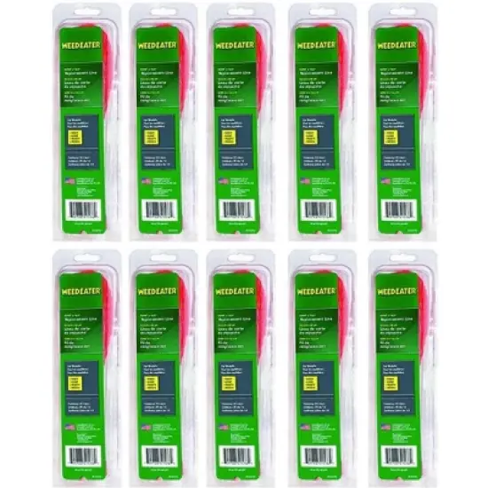 Weed Eater W25CFK Trimmer Genuine Pre-Cut 0.095" x 16.5" String Trimmer Line, 120 Pieces - 581681001-10PK image {3}