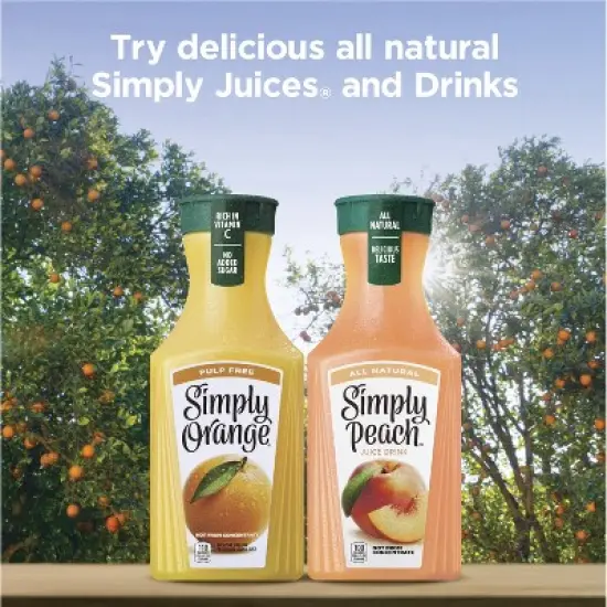 Simply Peach Juice Drink - 52 fl oz image {5}