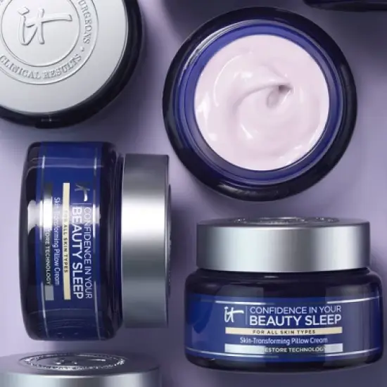 IT Cosmetics Confidence In Your Beauty Sleep Night Cream - Travel Size - 0.5oz - Ulta Beauty image {5}