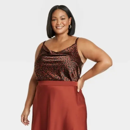 Women's Satin Tank Top - Ava & Viv&trade; image {6}