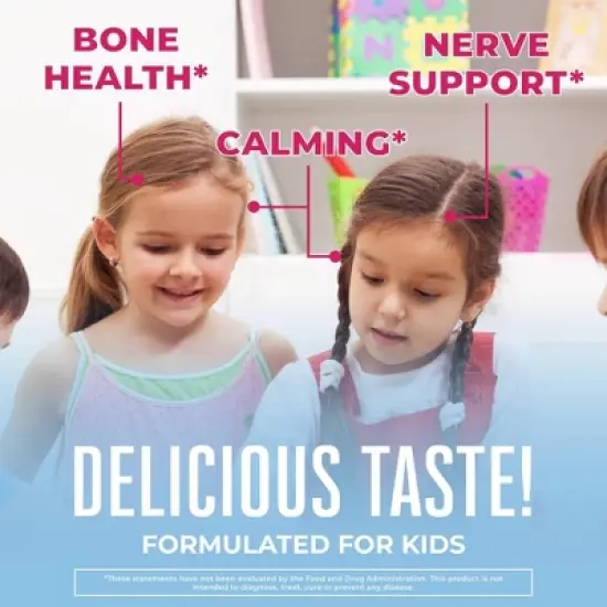 MaryRuth's Kids' Magnesium Calm Sugar Free Vegan Gummies - 30ct image {2}