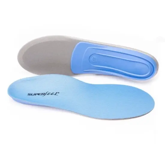 Superfeet All-Purpose Support Medium Arch Insoles (Blue) - Trim-To-Fit Orthotic Shoe Inserts image {7}