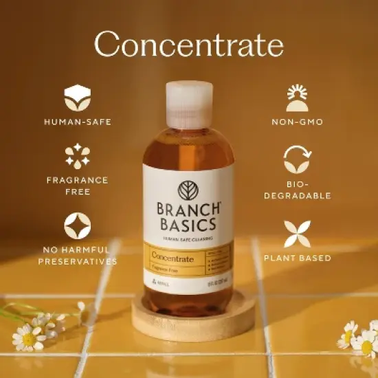 Branch Basics&nbsp;Fragrance-Free&nbsp;Concentrate Cleaner - 8oz image {3}