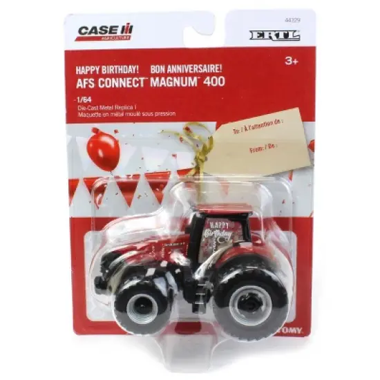 ERTL 1/64 Case IH AFS Connect Magnum 400 "Happy Birthday" Tractor w/ Front & Rear Duals, 44329 image {5}