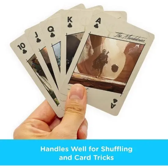 Aquarius Puzzles Star Wars Art of the Mandalorian Playing Cards image {2}