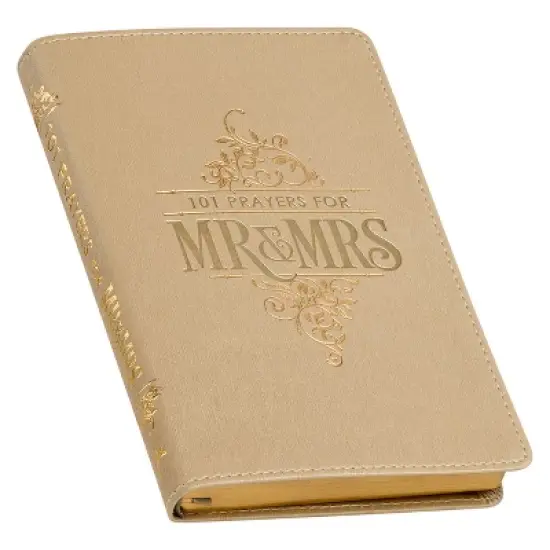 Gift Book 101 Prayers for Mr. & Mrs. - (Leather Bound) image {1}